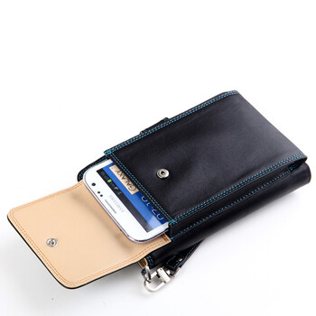 万特豪狮男士钱包 男 男士短款钱包多功能手机包真皮手包零钱袋钥匙包