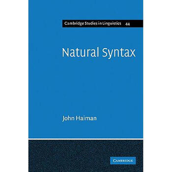 预订natural syntax: iconicity and erosion - natu.