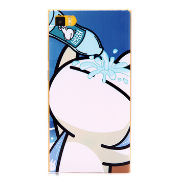 适用于小米3手机保护壳 米3手机套 m3卡通彩绘外壳 保护套 可乐兔