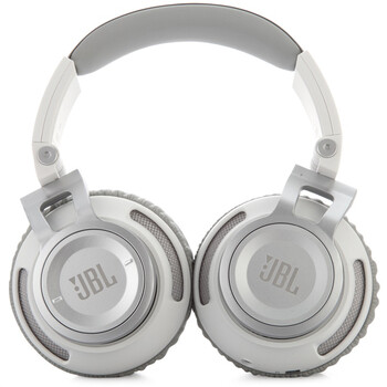 JBL S500 头戴式 立体声音乐耳机 线控带麦 HiFi音效 白色