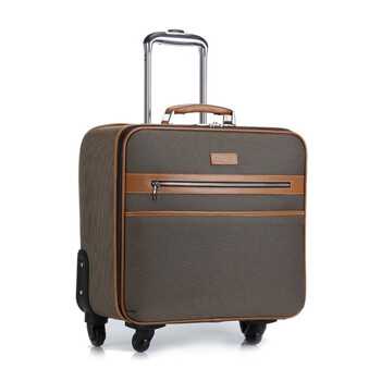 骆驼(camel) 皮具箱包尼龙万向轮拉杆箱时尚旅行箱行李箱 ma189001-16