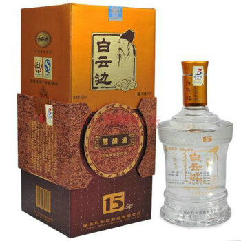 白云边 15年 陈酿酒 42度 500ml