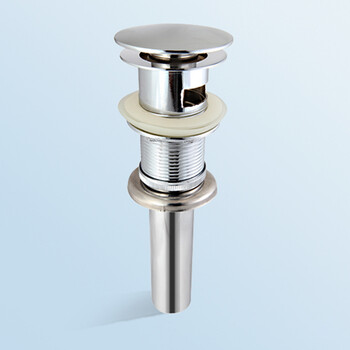 绩家(jiga)全铜带溢水口通用大盖弹跳台上盆面盆下水器jvk-2124