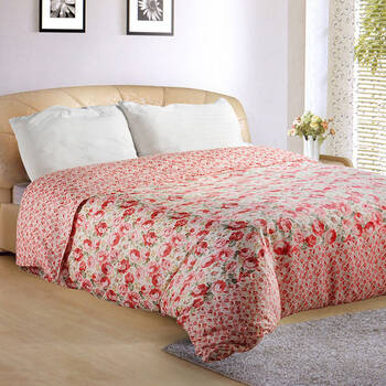 温馨小窝sweet story 全棉斜纹印花被套swd13c044 045 048 049 红色