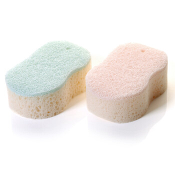 家の物语日本进口洗澡海绵沐浴棉成人男女搓澡俩用沐浴花沐浴球浴擦