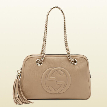 gucci/古馳 新品 雙g浮雕印花女款單肩包 女包 308983 a7m0g 2609 橫