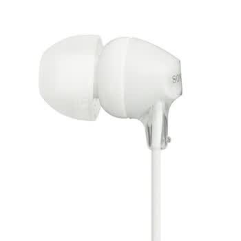 索尼（SONY） MDR-EX15AP 入耳式耳机有线带麦手机通话高音质耳机 白色 618 520礼物