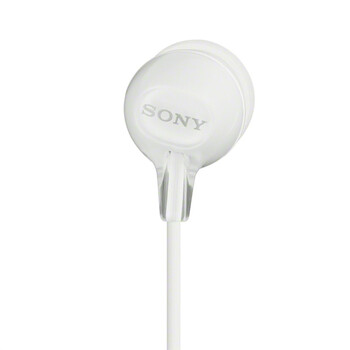 索尼（SONY） MDR-EX15AP 入耳式耳机有线带麦手机通话高音质耳机 白色 618 520礼物