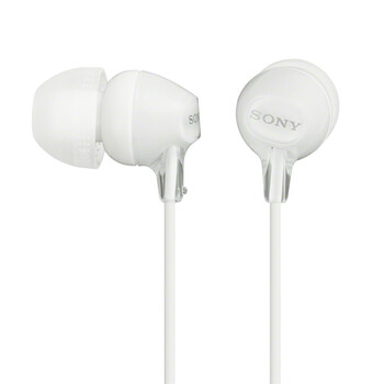 索尼（SONY） MDR-EX15LP 耳机入耳式有线手机电脑通用听歌耳机 白色 618 520礼物
