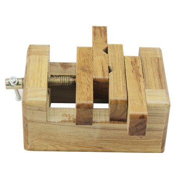 芬尚 实木印床 篆刻印章工具 书法刻章用固定章料可调大小 文房配件篆刻床 长11.5*宽8.5*高5.5cm 芬尚 实木印床 篆刻印章工具 书法刻章用固定章料可调大小 文房配件篆刻床 长11.5*宽8.5*高5.5cm