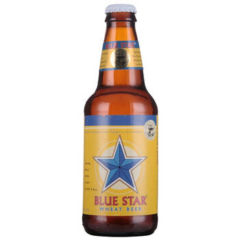 美国blue star蓝星小麦啤酒 355ml 瓶装