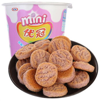 【优冠软香饼】优冠mini紫薯牛奶味软香饼64g【行情 报价 价格 评测】