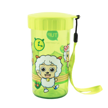 特百惠Tupperware 2013款彩印莹彩水杯 310ml与430ml 喜羊羊与灰太狼