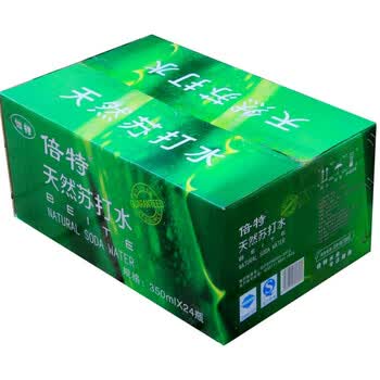 倍特beite倍特天然苏打水350ml24瓶弱碱性水无气苏打水整箱品牌