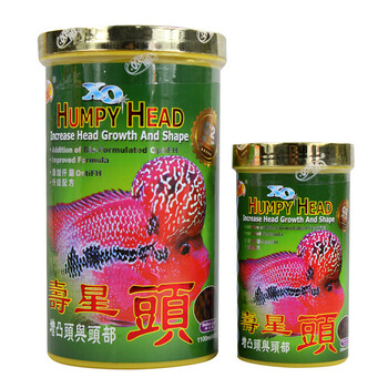 傲深 寿星头罗汉鱼饲料起头增色鱼食 120g中粒