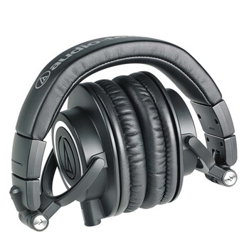 铁三角(Audio-technica)M50X BK 头戴式专业全封闭监听音乐HIFI耳机 直播音乐剪辑黑色 铁三角(Audio-technica)M50X BK 头戴式专业全封闭监听音乐HIFI耳机 直播音乐剪辑黑色