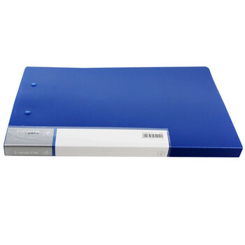 得力（deli）12只A4睿商高档系列金属双强力夹硬文件夹 大容量试卷资料夹合同票据诗朗诵签约夹板办公用品 5412