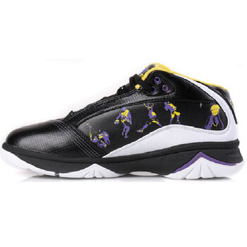 adivon阿迪王 男子篮球鞋 al1055 黑紫 41