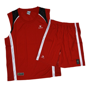 康威2012春夏新款男装无袖运动套服 558002 暗红 男175/xxl