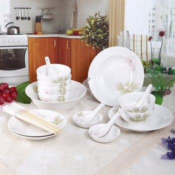 冠福花飞蝶舞25头中餐具