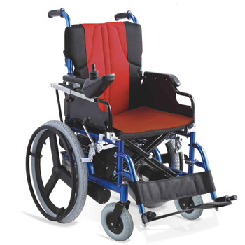 广东凯洋电动轮椅 手电两用折叠型 ky140la(铅酸电池) 铝合金烤漆车架