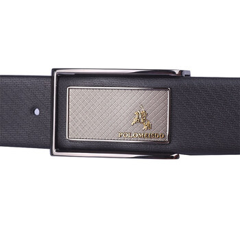 polo meisdo男士皮带真皮皮带整皮对折加宽腰带pf-953at