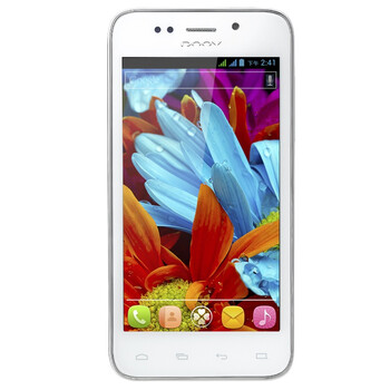 朵唯doov)ieva d7 双卡双待女性智能手机 白色