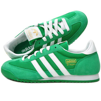 阿迪达斯(adidas)三叶草复古休闲鞋 g50920 绿色 39