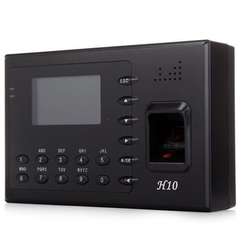 
                                                            ZKTeco/熵基科技H10 指纹考勤机 稳定型快速打卡机 自动生成报表                
