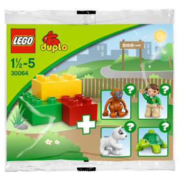 LEGO 乐高 LPOP30064 得宝动物园拼砌包