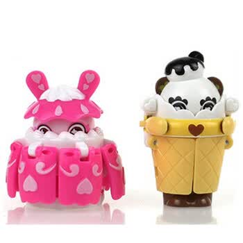 奥迪双钻 蛋糕甜心组合玩具 慕斯比比和摩卡奇奇589131
