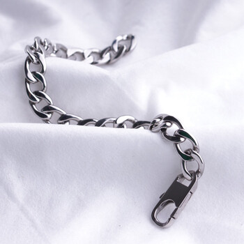 hejoy 316l不锈钢 精致 简洁 牛仔手链