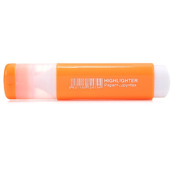 金万年荧光笔扁方形 手帐可用水性记号笔 重点醒目标记笔 彩色笔 -橙色(5支装)G-0520-005 金万年荧光笔扁方形 手帐可用水性记号笔 重点醒目标记笔 彩色笔 -橙色(5支装)G-0520-005