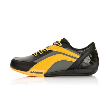 李宁男子经典休闲鞋 alcg329-1 黑色系 9.