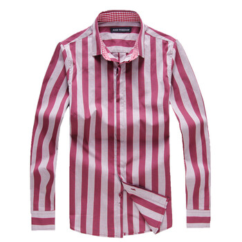 josswhedon杰仕维登 新款秋装条纹2012棉质修身 休闲