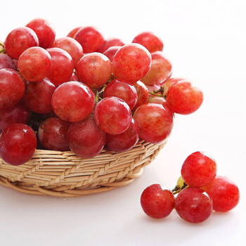 世果汇 美国进口水果红提子 4斤装