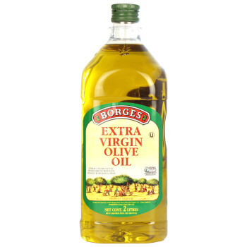 BORGES 伯爵 西班牙原瓶原装进口特级初榨食用橄榄油 2L