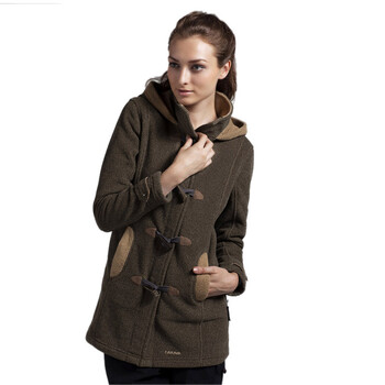 carava户外 秋冬女款保暖抓绒风衣 休闲外套450202