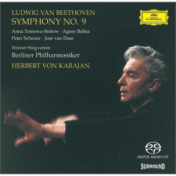 进口cd Sacd贝多芬第九交响曲 卡拉扬70年代全集版 Cd 京东jd Com