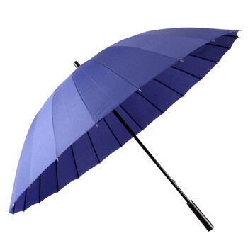 
                                        
                                                            美度 24骨超大男士商务长柄晴雨伞 M5003蓝色                