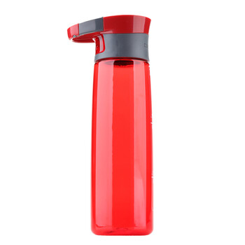 
                                        contigo 美国 塑料运动水杯 户外登山运动防漏水杯旅行壶750ml 红色                