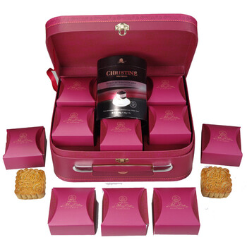克莉丝汀克里斯汀 松露馨月月饼礼盒 中秋送礼 发福利 团购之选