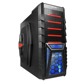 鑫谷（segotep）雷诺塔G1R 3.0版 中塔式电脑机箱 （红色）