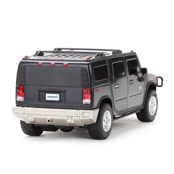 仿真星辉遥控汽车模型 原厂1:27悍马遥控车儿童玩具汽车礼物 黑色