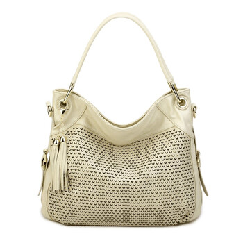 麦包包哥之弟gerl&dear粼光闪闪系列女包手提斜挎包13030151 米色_京