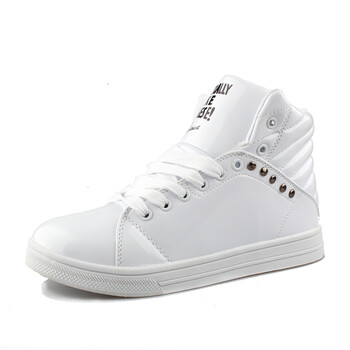 吉星宇荧光色漆皮运动女鞋 运动休闲女鞋 百搭街舞糖果色鞋子 1210