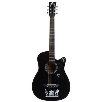 jervis 杰维斯 38寸 木吉他 jg-382c爵士黑