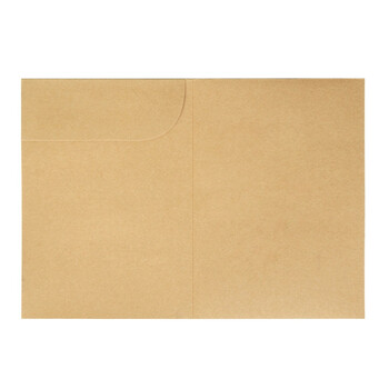 得力（deli）10只A4牛皮纸文件套 文件夹L型文件袋档案收纳 耐用单页合同标书文件夹 可放名片企业办公用品5917