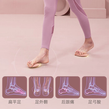 杜威克 足弓训练器美腿塑形脚趾外翻扁平足足弓塌陷锻炼 一对装粉 杜威克 足弓训练器美腿塑形脚趾外翻扁平足足弓塌陷锻炼 一对装粉