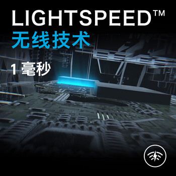 罗技（G）304 LIGHTSPEED无线鼠标 游戏鼠标 轻质便携 鼠标宏 绝地求生FPS英雄联盟吃鸡 生日礼物 黑色